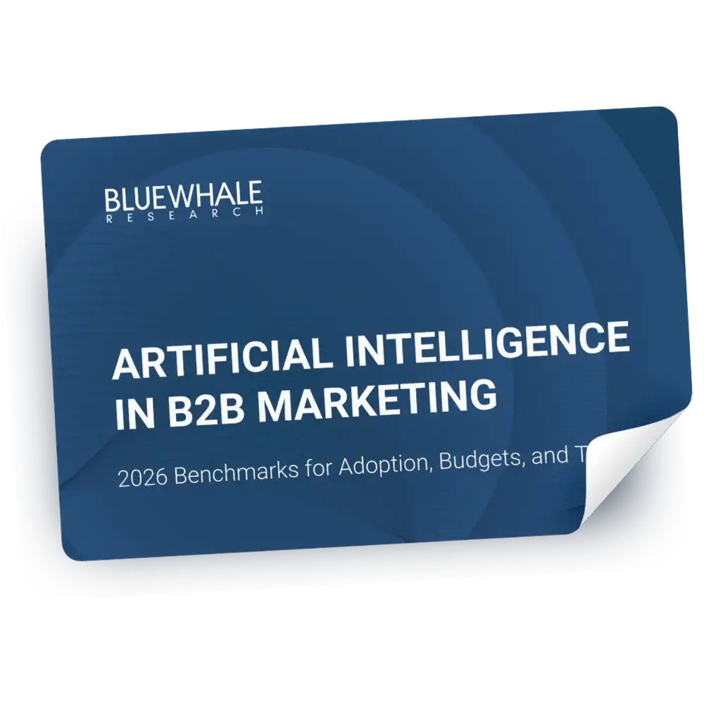 resource image Artificial Intelligence in B2B Marketing Benchmark Report resource image Artificial Intelligence in B2B Marketing Benchmark Report
